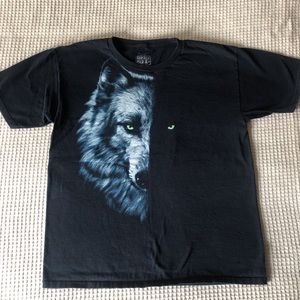 Boys T-Shirt with wolf